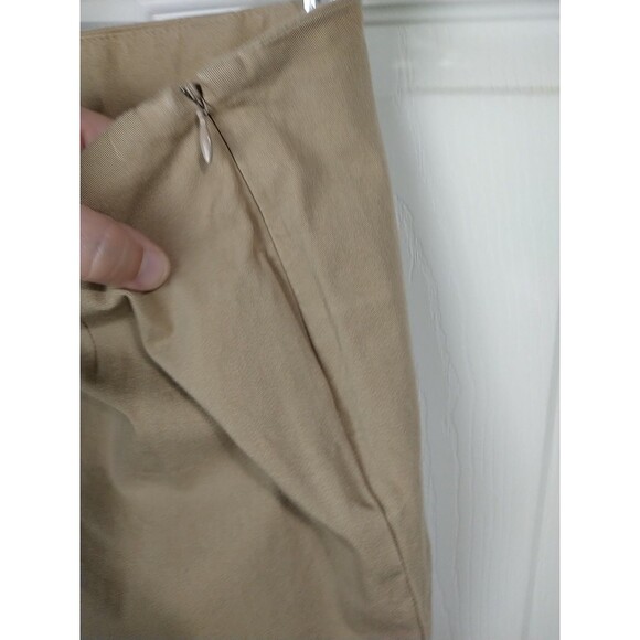 L.L. Bean Woman 12P Brown Classic Fit Straight Pants office workwear classic - Picture 5 of 7